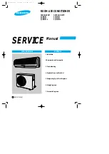 Предварительный просмотр 1 страницы Samsung UQ18A0RCD Service Manual