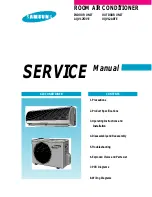 Preview for 1 page of Samsung UQV12A0TE Service Manual