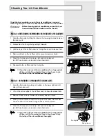 Preview for 21 page of Samsung US07A5MA Owner'S Instructions & Installation Manual