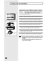 Preview for 24 page of Samsung US09P8GD Owner'S Instructions Manual