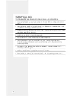 Preview for 2 page of Samsung US12D2VE Owner'S Instructions Manual