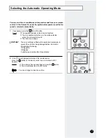 Preview for 9 page of Samsung US12PGGB Owner'S Instructions Manual