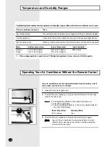 Preview for 22 page of Samsung UST18PJGB Owner'S Instructions Manual