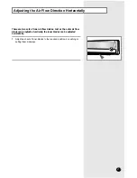 Preview for 17 page of Samsung UST18PJGD Owner'S Instructions Manual