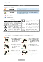 Preview for 4 page of Samsung V32F390FE Series User Manual