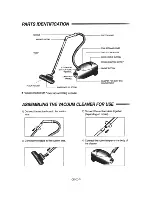 Preview for 4 page of Samsung VAC-7049N Operating Instructions Manual