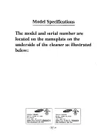 Предварительный просмотр 9 страницы Samsung VAC-7049N Operating Instructions Manual