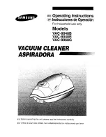 Samsung VAC-9048B Operating Instructions Manual предпросмотр