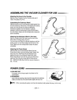 Preview for 4 page of Samsung VAC-9048B Operating Instructions Manual