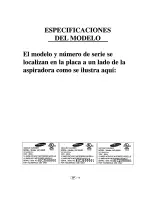 Предварительный просмотр 19 страницы Samsung VAC-9069G Operating Instructions Manual