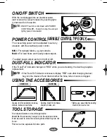 Предварительный просмотр 6 страницы Samsung VAC5913B Operating Instructions Manual