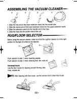 Preview for 5 page of Samsung VAC6313G Operating Lnstructions