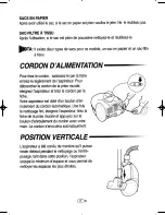 Preview for 15 page of Samsung VAC6313G Operating Lnstructions