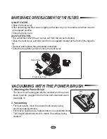 Предварительный просмотр 10 страницы Samsung VAC8913EP Operating Instructions Manual