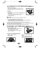 Preview for 9 page of Samsung VAC9073BP Operating Lnstructions