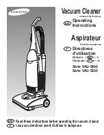 Preview for 2 page of Samsung VAU-5200 Series Operating Instructions Manual