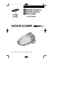 Samsung VC-6012 Operating Instructions Manual предпросмотр