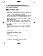 Preview for 2 page of Samsung VC-6313H Operating Instructions Manual