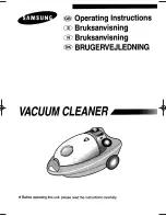 Preview for 1 page of Samsung VC-7715V Operating Instructions Manual