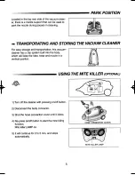 Preview for 6 page of Samsung VC-7715VP Operating Instructions Manual