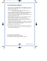 Preview for 16 page of Samsung VC-8726HT Operating Instructions Manual