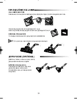 Preview for 11 page of Samsung VC-8916VN (Turkish) Manual