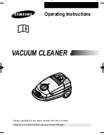 Preview for 13 page of Samsung VC-8916VN (Turkish) Manual