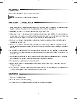 Preview for 14 page of Samsung VC-8916VN (Turkish) Manual