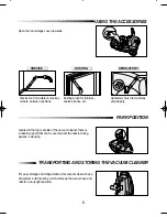 Preview for 19 page of Samsung VC-8916VN (Turkish) Manual