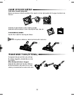 Preview for 23 page of Samsung VC-8916VN (Turkish) Manual