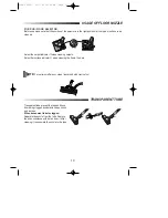 Предварительный просмотр 11 страницы Samsung VC-8926EN Operating Instructions Manual