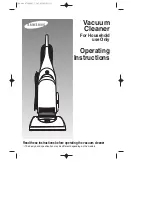 Предварительный просмотр 1 страницы Samsung VC-U313 Operating Instructions Manual