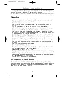 Preview for 2 page of Samsung VC-U313 Operating Instructions Manual