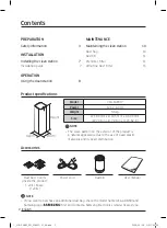 Preview for 2 page of Samsung VCA-SAE903 User Manual