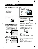 Preview for 12 page of Samsung VCD-311M Owner'S Instructions Manual