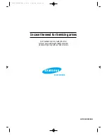 Preview for 1 page of Samsung VCD-320M Owner'S Instructions Manual