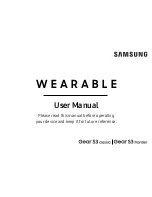 Preview for 2 page of Samsung VERIZON Gear S3 CLASSIC User Manual