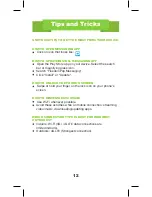 Preview for 12 page of Samsung Victory Quick Start Manual