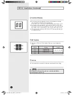 Preview for 12 page of Samsung Vivace Type : AVXWV series Installation Manual