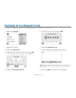 Предварительный просмотр 20 страницы Samsung VLUU ST80 (Spanish) Manual Del Usuario