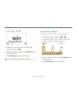 Предварительный просмотр 36 страницы Samsung VLUU ST80 (Spanish) Manual Del Usuario