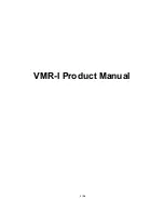 Samsung VMR-I HD Series Product Manual предпросмотр