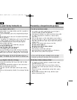 Preview for 8 page of Samsung VP D 352 i User Manual