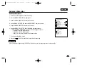 Preview for 65 page of Samsung VP-D200(i) Owner'S Instruction Book