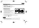 Preview for 79 page of Samsung VP-D200(i) Owner'S Instruction Book