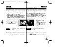 Предварительный просмотр 21 страницы Samsung VP-D200 Owner'S Instruction Manual