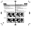 Предварительный просмотр 22 страницы Samsung VP-D200 Owner'S Instruction Manual