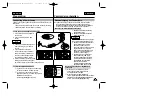 Предварительный просмотр 23 страницы Samsung VP-D200 Owner'S Instruction Manual