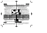 Предварительный просмотр 24 страницы Samsung VP-D200 Owner'S Instruction Manual