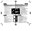 Предварительный просмотр 27 страницы Samsung VP-D200 Owner'S Instruction Manual